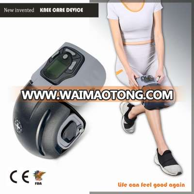 Rolling knee massage machine , warmly massage chair for sele